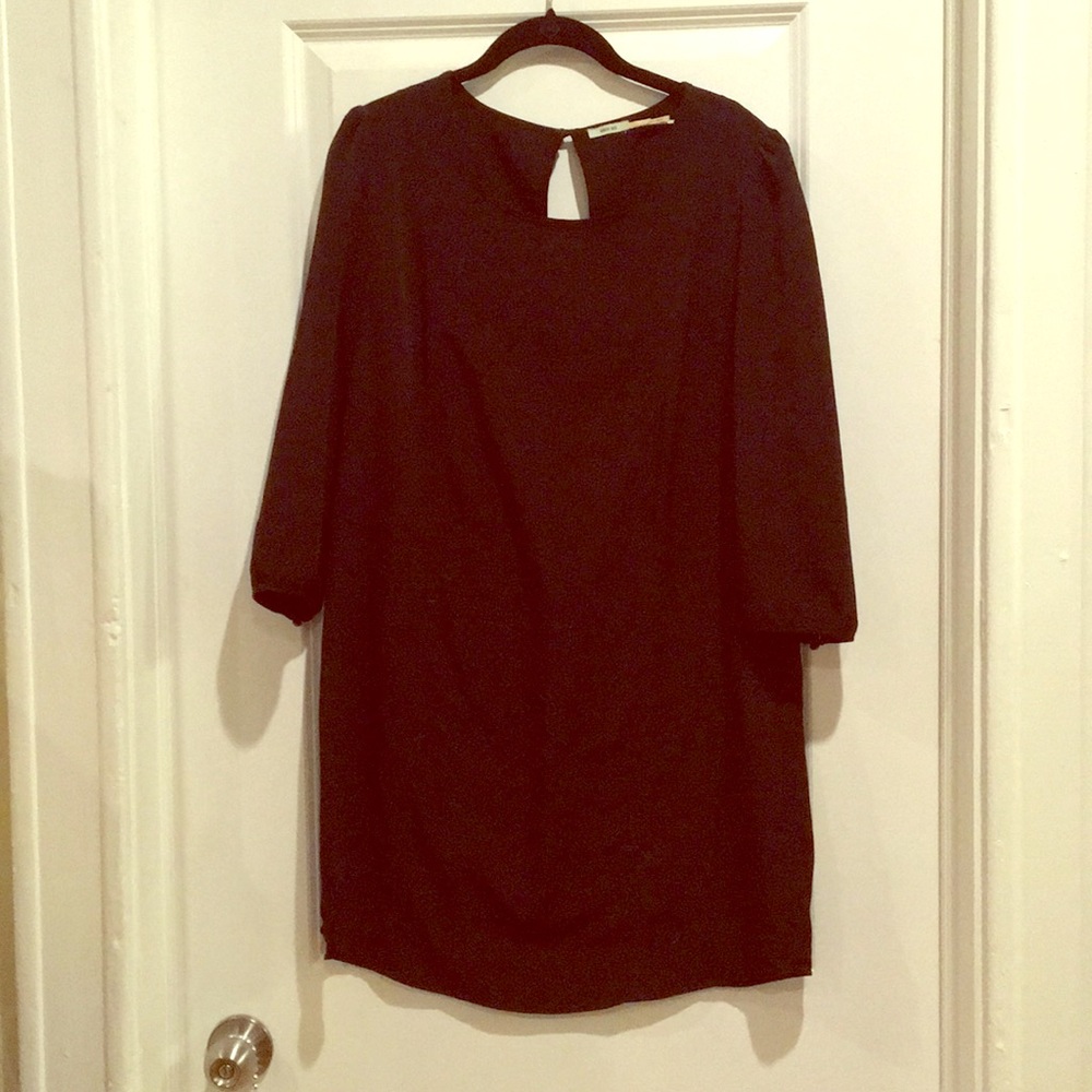 Kimchi Blue black shift dress